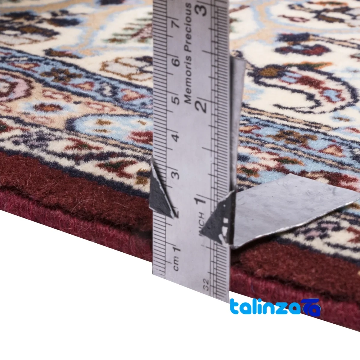 C Persia Handwoven Rug Stunning Design border and finishing (Edge view)