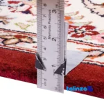 C Persia Handwoven Carpet Luxurious Design - Edge view showing border and finishing