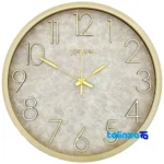 Wilder Quartz Wall Clock Model 404 movement and rear mount (Detail view)