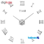 DekoShop Wall Clock FT-U20 Unique Design Plastic number display clarity (Face view)
