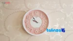 Waldor Wall Clock N6 Elegant Design 37. - Profile angle showing thickness and build