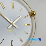 Elensy Wall Clock Quartz Model SP003 back panel and hook (Mounting detail)