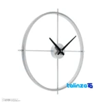 Elegant Wall Clock Model 0044 movement and rear mount (Detail view)