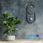 ArtNovin Quartz Wall Clock Stylish Design movement and rear mount (Detail view)