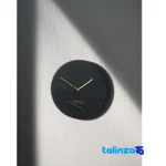 Mounting detail of X Products Wall Clock Round Design 33x33x1. back panel and hook