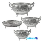 Atlas Copper Serving Set - Elegant Design - Detail view showing finish and material