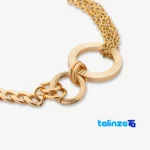 Xuping Jewelry Set Complete Elegant Design finish and material detail view)