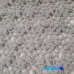 Shal Handcrafted Women's Scarf Floral Design finish and material detail view)