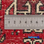 Edge view of Handcrafted Baluch Rug Model 19.34.2793 border and finishing