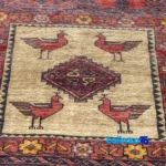 Handwoven Persian Carpet Model Baluch - Edge view showing border and finishing
