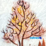 Close-up view of Fakher Handmade Marquetry Chessboard HQ70Magnificent Art fabric texture and stitching
