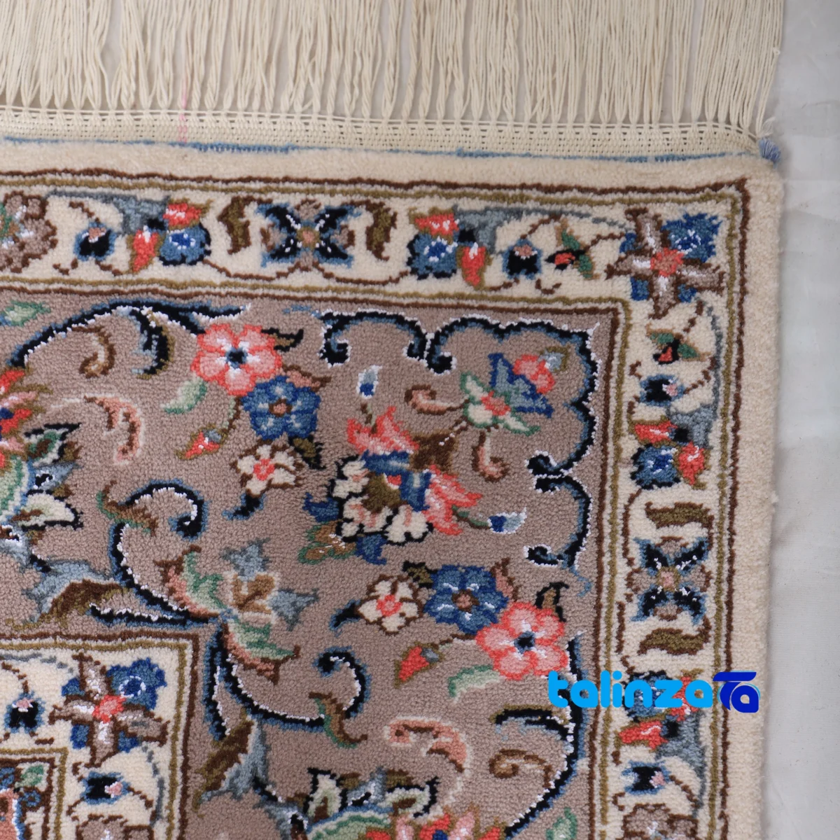 Maral Handwoven Rug Design Pattern - Room setting showing floor placement example