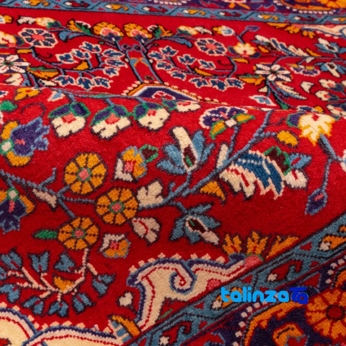 Room setting of Persia Handwoven Carpet Unique Design floor placement example