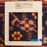 Si Persia Handwoven Carpet Luxurious Burgundy Design - In-room view showing room styling and scale