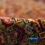 Si Persia Handwoven Rug Elegant Design 89x58x1 cm - In-room view showing room styling and scale