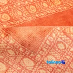 In-room view of Si Persia Handwoven Rug Elegant Peach Design room styling and scale