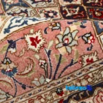 Persia Handwoven Rug Unique Design - In-room view showing room styling and scale