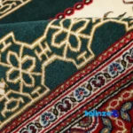 Persia Handwoven Rug Unique Design 153x105x1 cm border and finishing (Edge view)