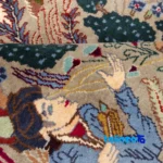 Si Persia Handwoven Rug Colorful Design floor placement example (Room setting)