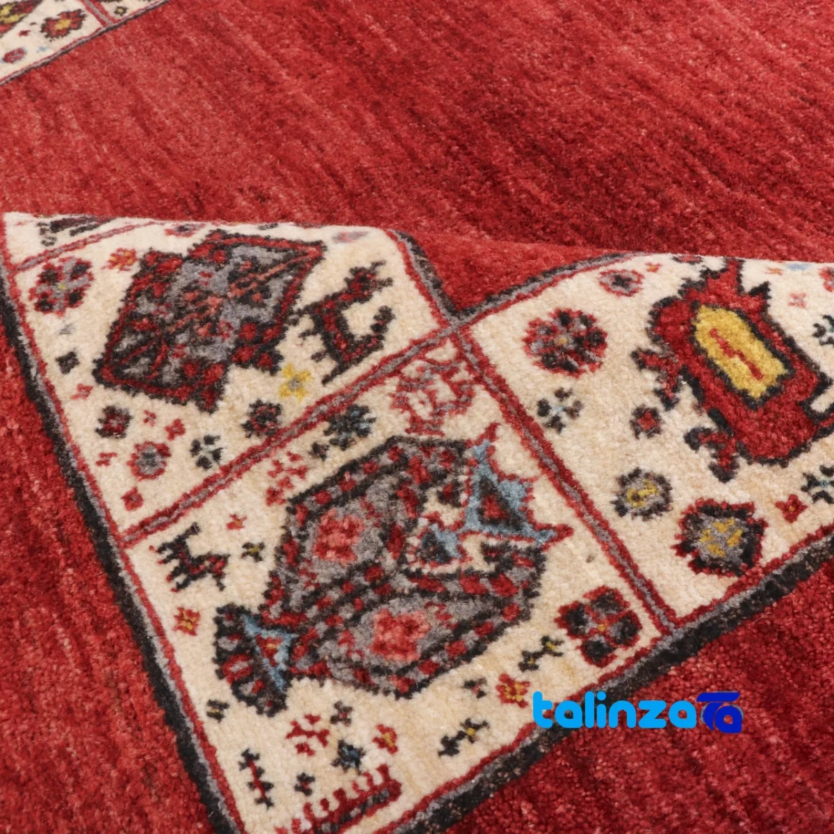 In-room view of Si Persia Handwoven Rug Luxurious Design room styling and scale