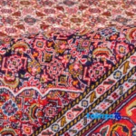 Si Persia Handwoven Rug Elegant Design floor placement example (Room setting)