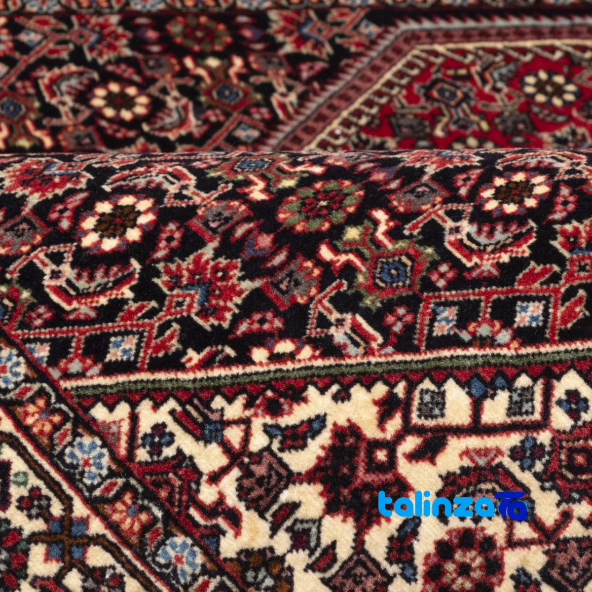 C Persia Handwoven Rug Unique Design 179x109x1 cm - Room setting showing floor placement example