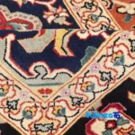 Si Persia Handwoven Rug Colorful Design - Room setting showing floor placement example