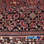 Cypress Persian Handwoven Rug Red floor placement example (Room setting)