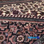 Room setting of Cypressia Handwoven Rug Traditional Design Cream floor placement example