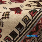 Sir Persia Handwoven Rug Elegant Design room styling and scale (In-room view)