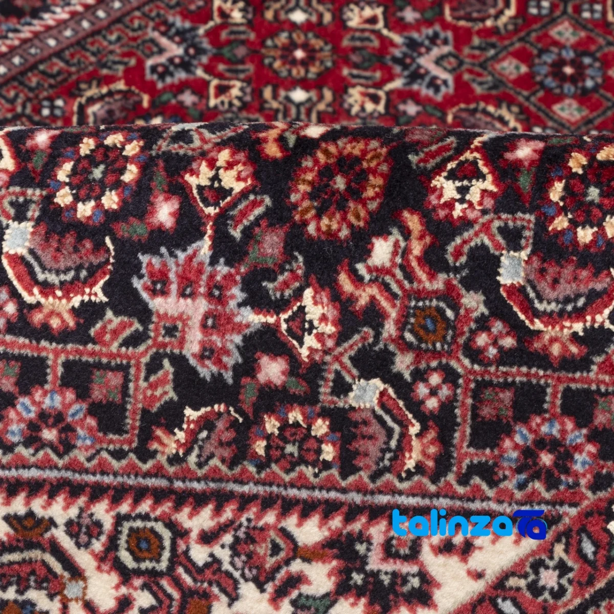 C Persia Handwoven Carpet Luxurious Design - Room setting showing floor placement example