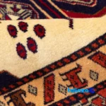 Cypress Persian Handwoven Rug Elegant Cream Design - In-room view showing room styling and scale