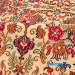 Si Persia Handwoven Runner Beige 310 x 81 - Side view showing profile and structure