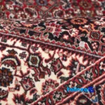 Room setting of Si Persia Handwoven Carpet Red Design 176x110x1 cm floor placement example