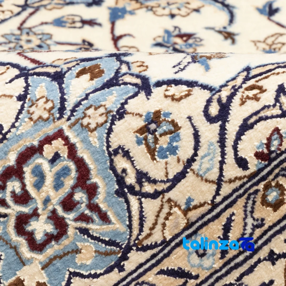 In-room view of Persia Handwoven Rug One Meter Unique Design room styling and scale