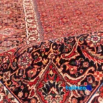 Cypress Handwoven Carpet Unique Design room styling and scale (In-room view)