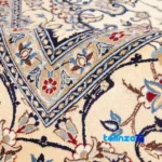 Cypress Persian Handwoven Rug - Unique Design - In-room view showing room styling and scale