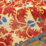 Si Persia Handwoven Rug Luxurious Red - Room setting showing floor placement example