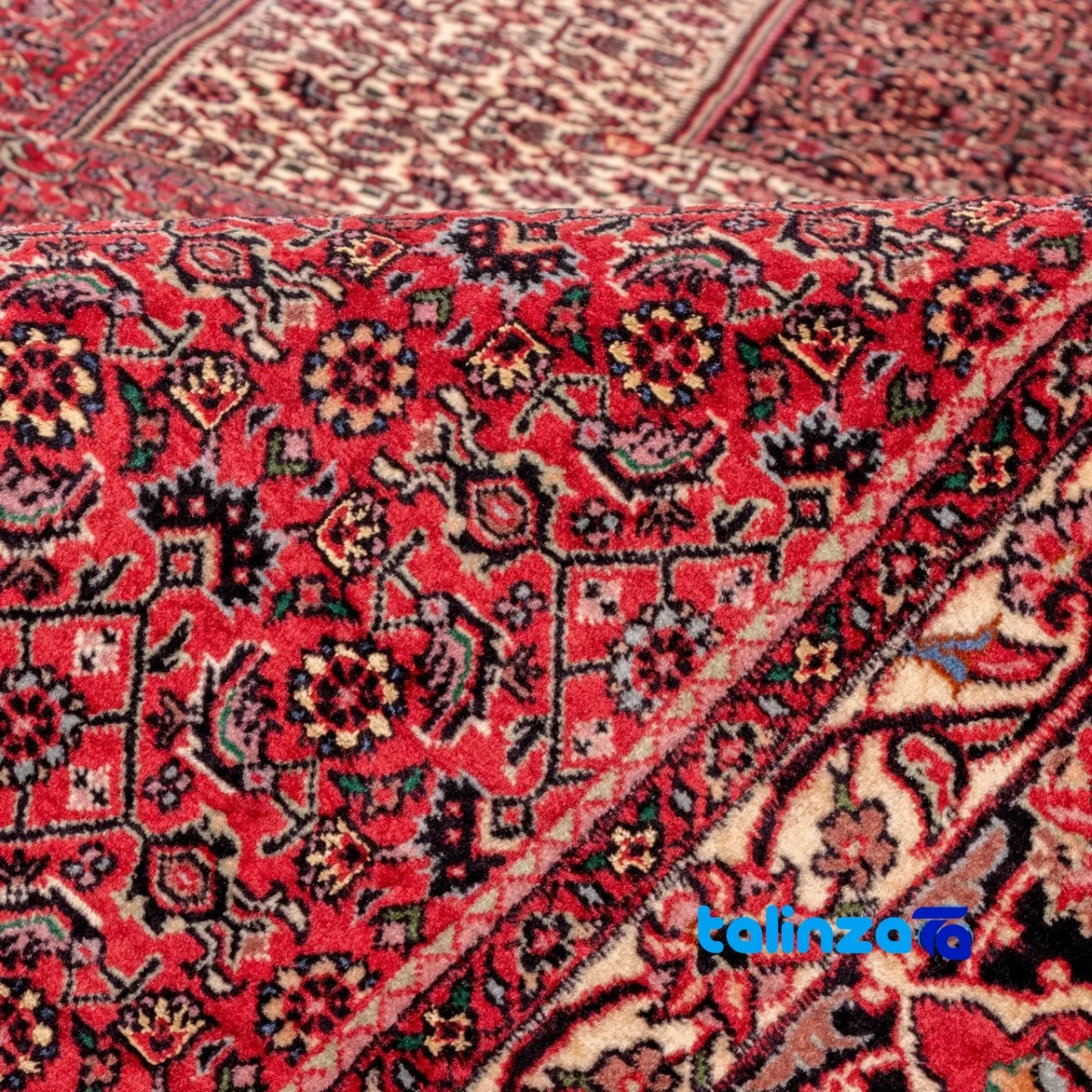 C Persia Handwoven Rug Captivating Design 358 x 249 - Room setting showing floor placement example