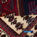 C Persia Handwoven Rug Elegant Design room styling and scale (In-room view)