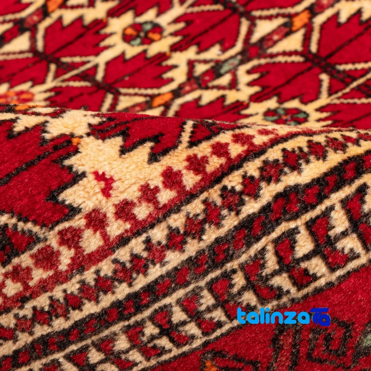 In-room view of Persia Handwoven Rug Unique Design room styling and scale