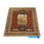 Persian Handwoven Rug Set - Traditional Design - In-room view showing room styling and scale