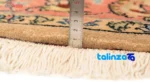 Cypress Handwoven Runner Rug Geometric Design Cream room styling and scale (In-room view)