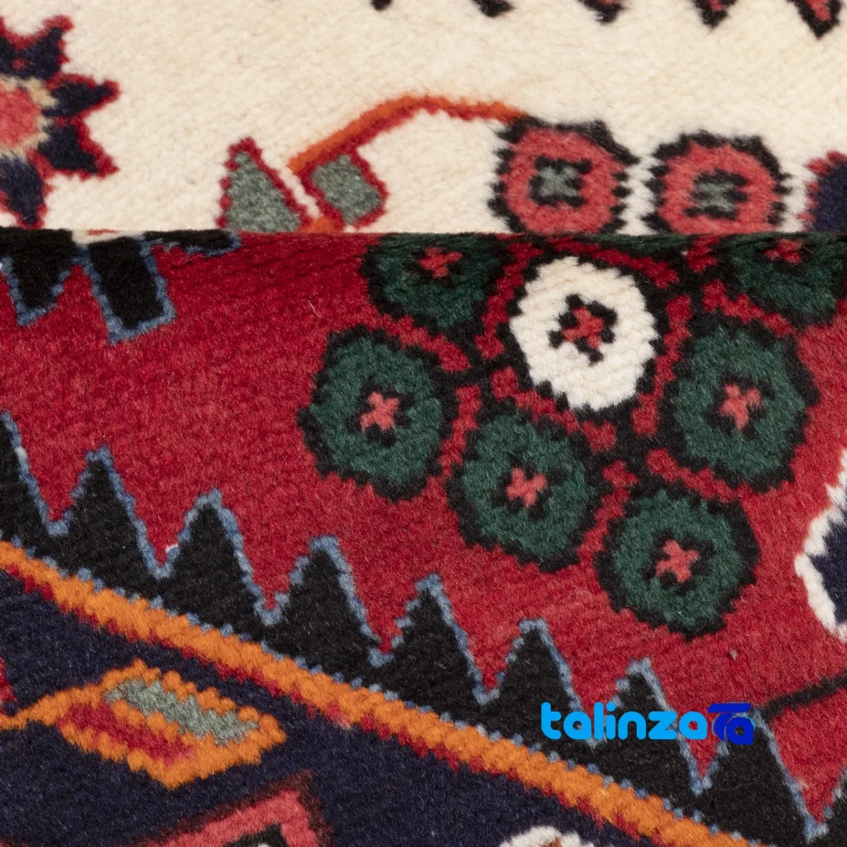 C Persia Handwoven Rug Elegant Design - Room setting showing floor placement example