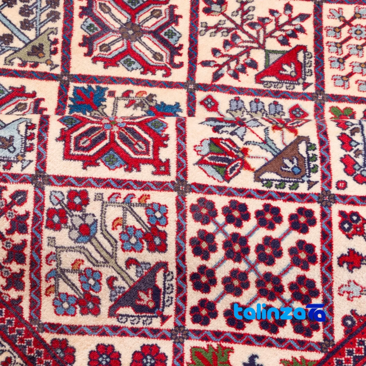 In-room view of Si Persia Handwoven Carpet Elegant Design room styling and scale
