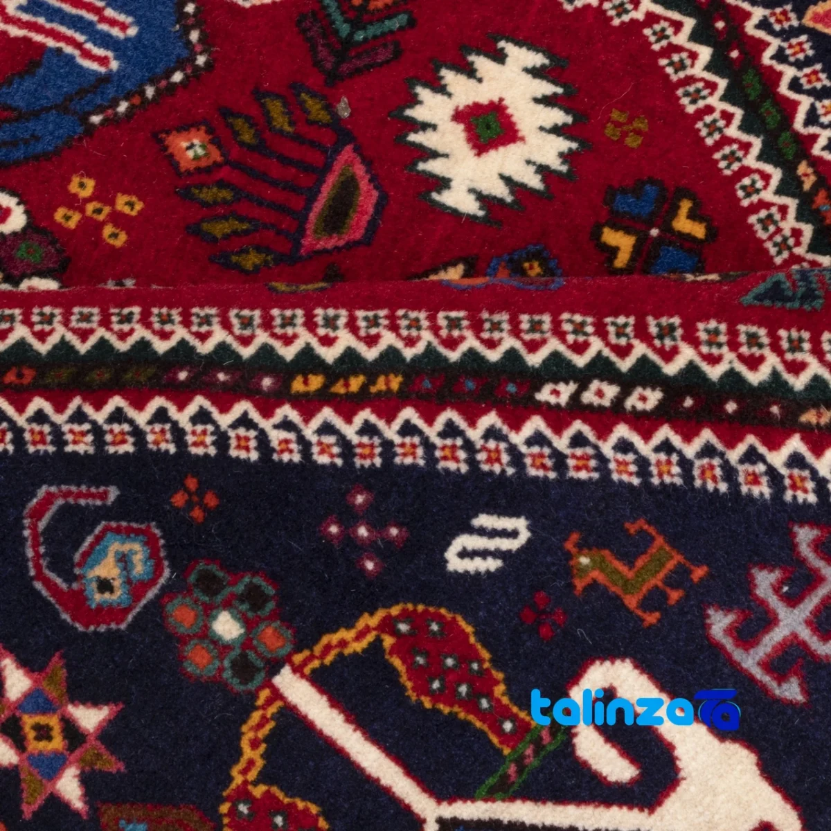 Persia Handwoven Carpet Stylish Design Hand wash floor placement example (Room setting)