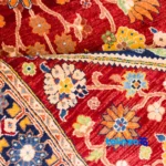 C Persia Handwoven Rug Luxurious Design - In-room view showing room styling and scale
