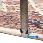 Cypress Persian Handwoven Rug Geometric Design room styling and scale (In-room view)