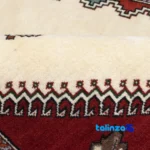 Si Persia Handwoven Runner Cream Design 84x157x2 cm - Side view showing profile and structure