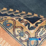 In-room view of C Persia Handwoven Rug Elegant Design room styling and scale